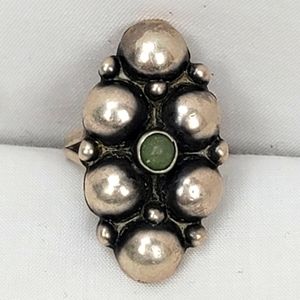 Vintage Silver Cocktail Ring
